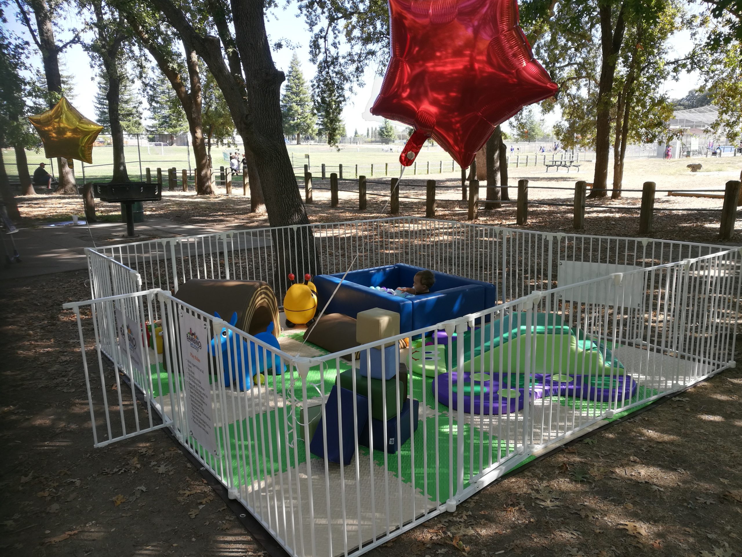 soft play set up